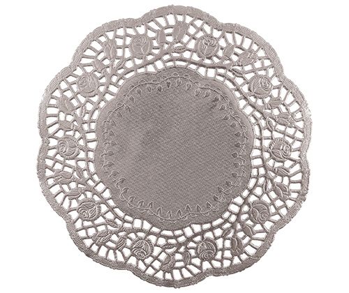 Doyleys Metallic 19cm 50’s Silver