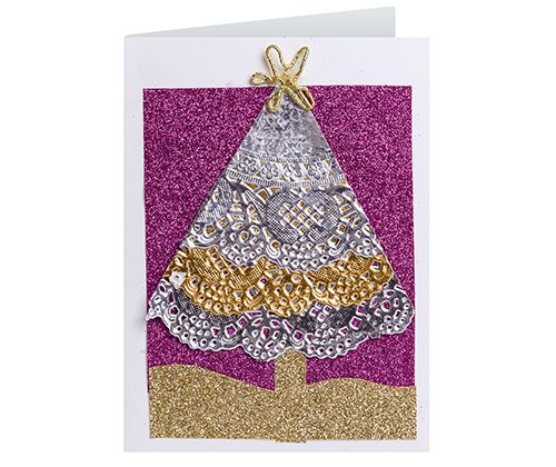 Doyleys Metallic 19cm 50’s Silver