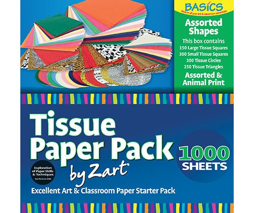 Zart-Basics Classroom Tissue Pack 1000’s