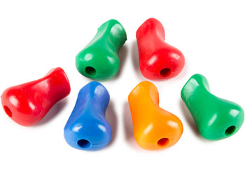 EC Soft Plastic Ergonomic Colourful 6pk