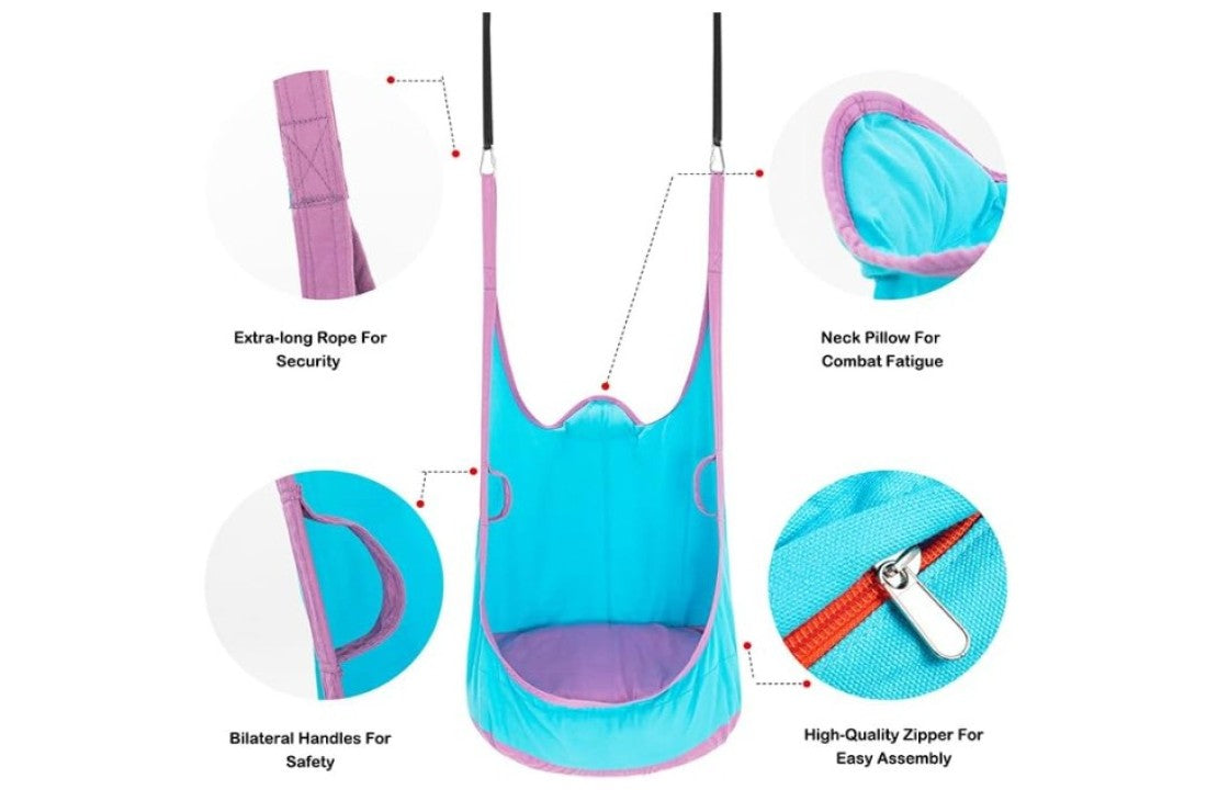 Pod Chair Swing - Blue
