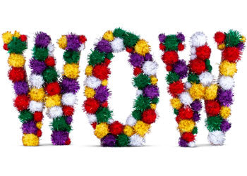 EC-Glitter Pom Poms