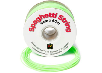 Spaghetti String 60m - Pale Green