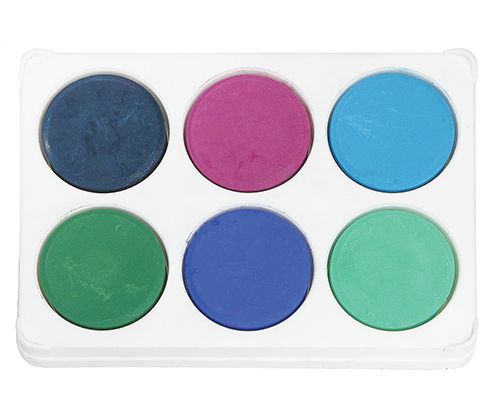 Poster Colours Paint Thick Set Inc Palette-Cool