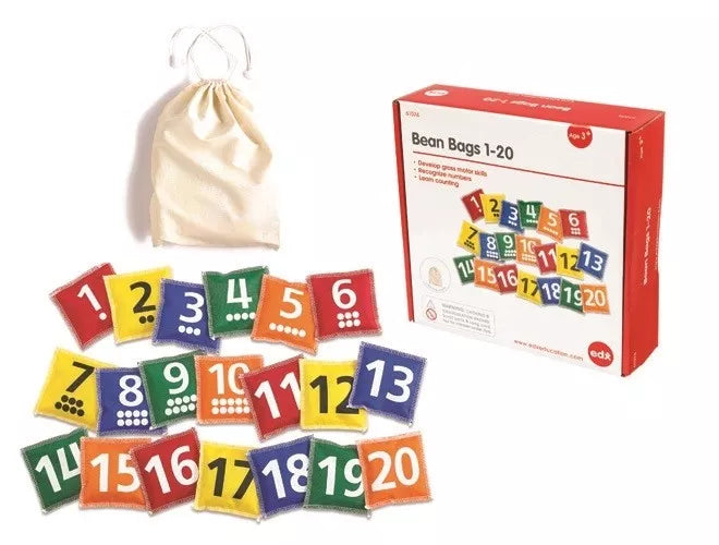 1-20 Number Bean Bags