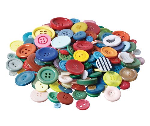 Zart-Basics Buttons Asst 600g approx. 1400pcs