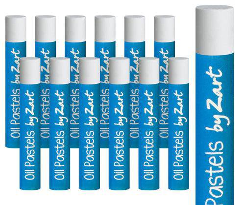 Zart Basics Oil Pastels Pack of 48 (White)