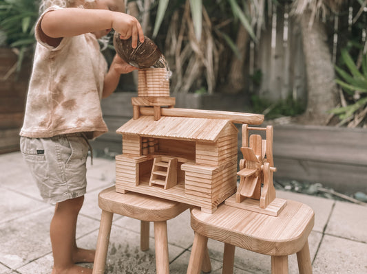 Explore Nook-Eco Hut & Water Wheel
