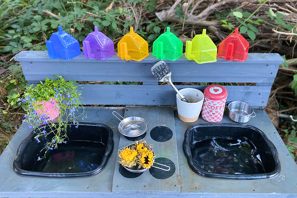 Translucent Colour Funnels - 6pk