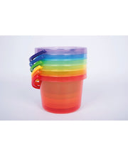 Translucent Colour Bucket Set - 6pk