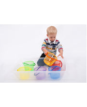 Translucent Colour Bucket Set - 6pk