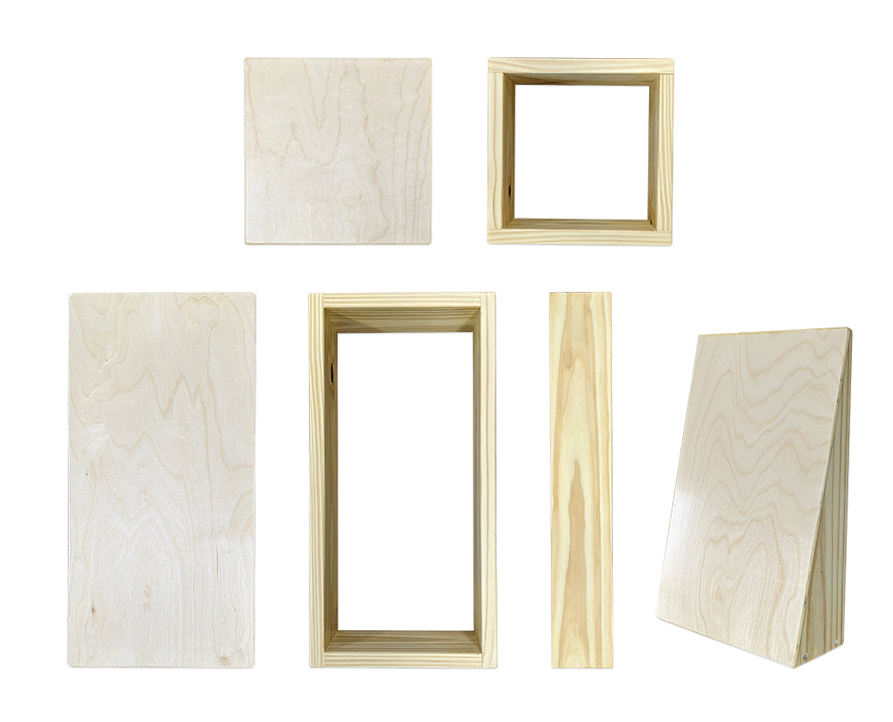 Outdoor Hollow Blocks 9mm Plywood - 34pcs (3 ctns)