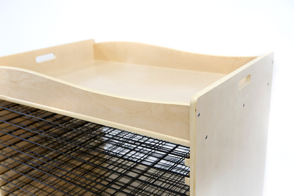 Billy Kidz Art Drying Rack - with Metal Wire Shelves