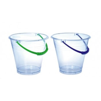 Plasto Large Transparent Bucket, 17.5 cmH