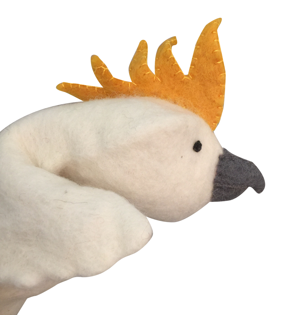 Papoose Hand Puppet Cockatoo