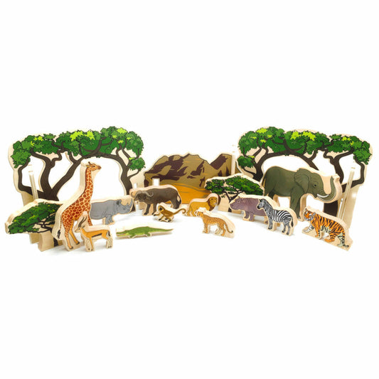 Freckled Frog- Animals in the Wild 20pc