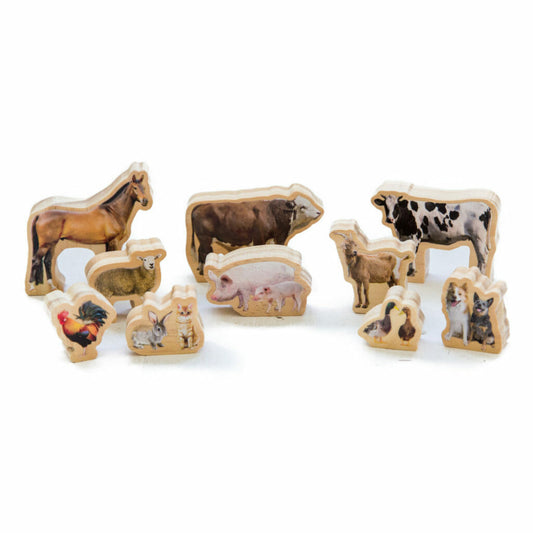 Freckled Frog- Wooden- My Farm Animals