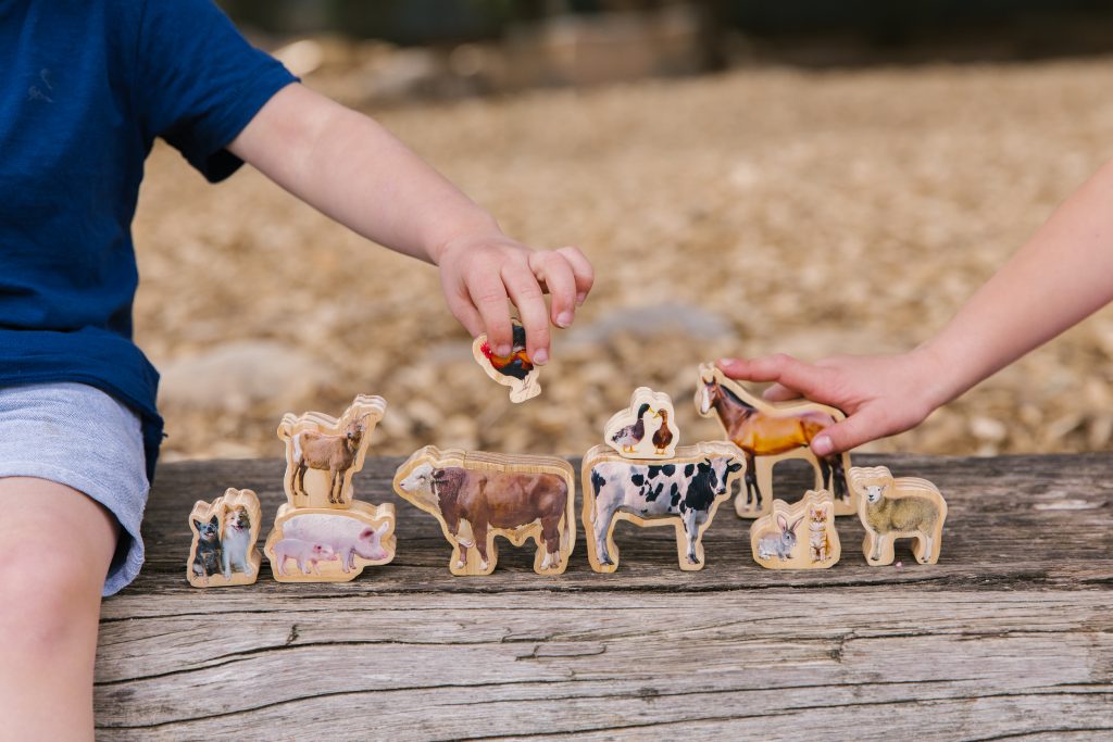 The Freckled Frog- Wooden- My Farm Animals
