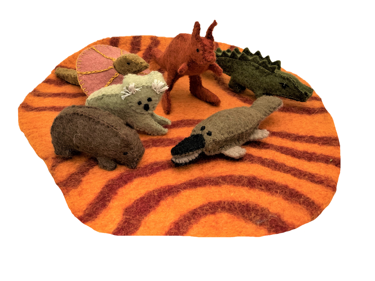 Papoose Aussie Animals+ Outback Mat/7pc