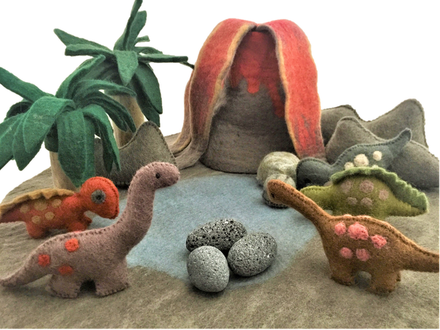 Papoose Dinosaur Play Set 27 pc