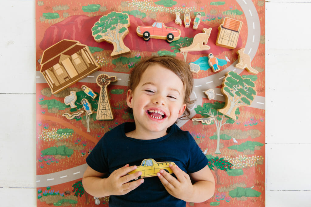 The Freckled Frog- My Australia set