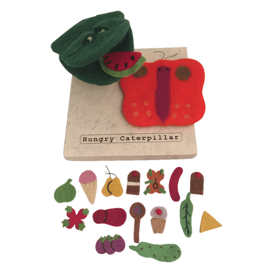 Papoose Hungry Caterpillar all food butterfly