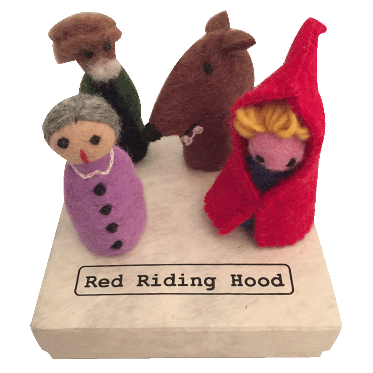 Papoose Red Riding hood 4 piece