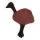 Papoose Hand Puppet Emu