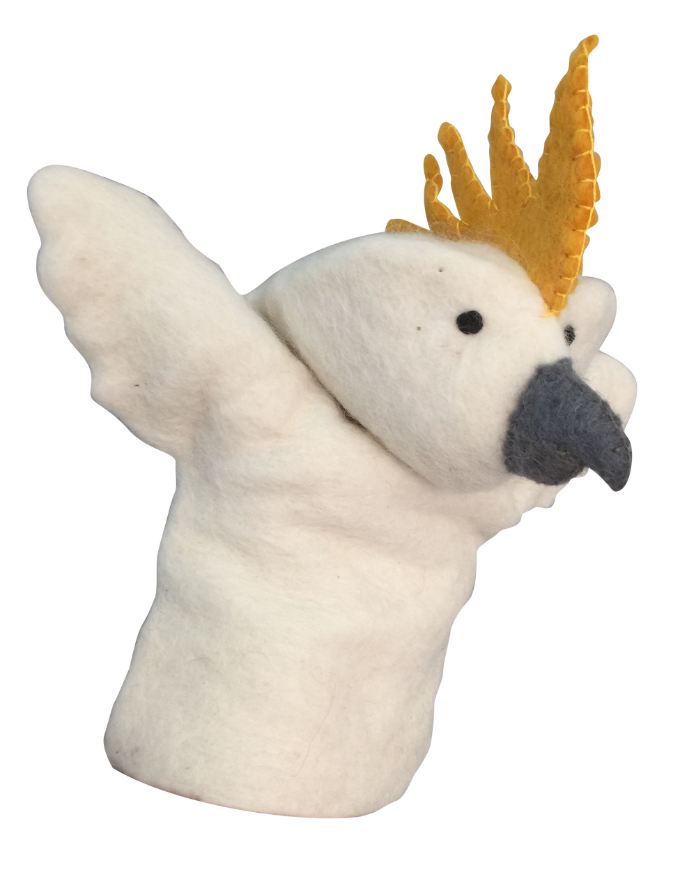 Papoose Hand Puppet Cockatoo