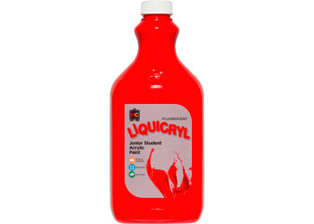 EC Fluorescent Liquicryl -Fluoro Scarlet 2lt