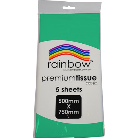 Austpaper-Diamond Tissue 500mm X 750mm 5 Sheet per pack.