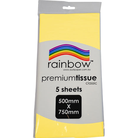 Austpaper-Diamond Tissue 500mm X 750mm 5 Sheet per pack.