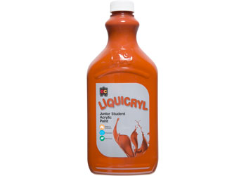 EC Liquicryl Junior Student Acrylic Paint - Burnt Sienna 2lt