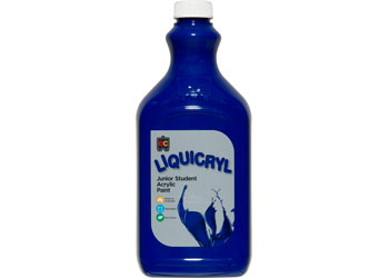EC Liquicryl Junior Student Acrylic Paint - Warm Blue 2lt
