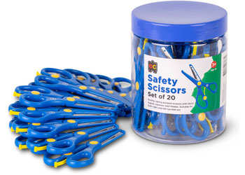 EC Scissors Spring Loaded-Tub 20