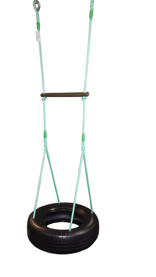 Aussie Swings Horizontal Tyre & Trapeze 4 point