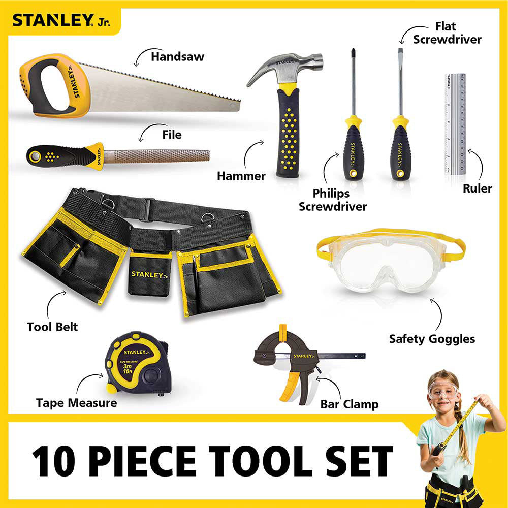 Stanley Tool Kit - 10pcs