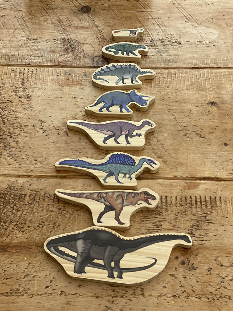 Wooden Characters - Dinosaur