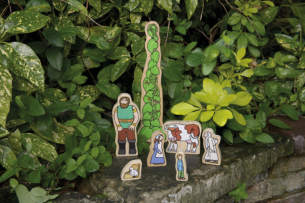 Wooden Characters - Jack and the Beanstalk