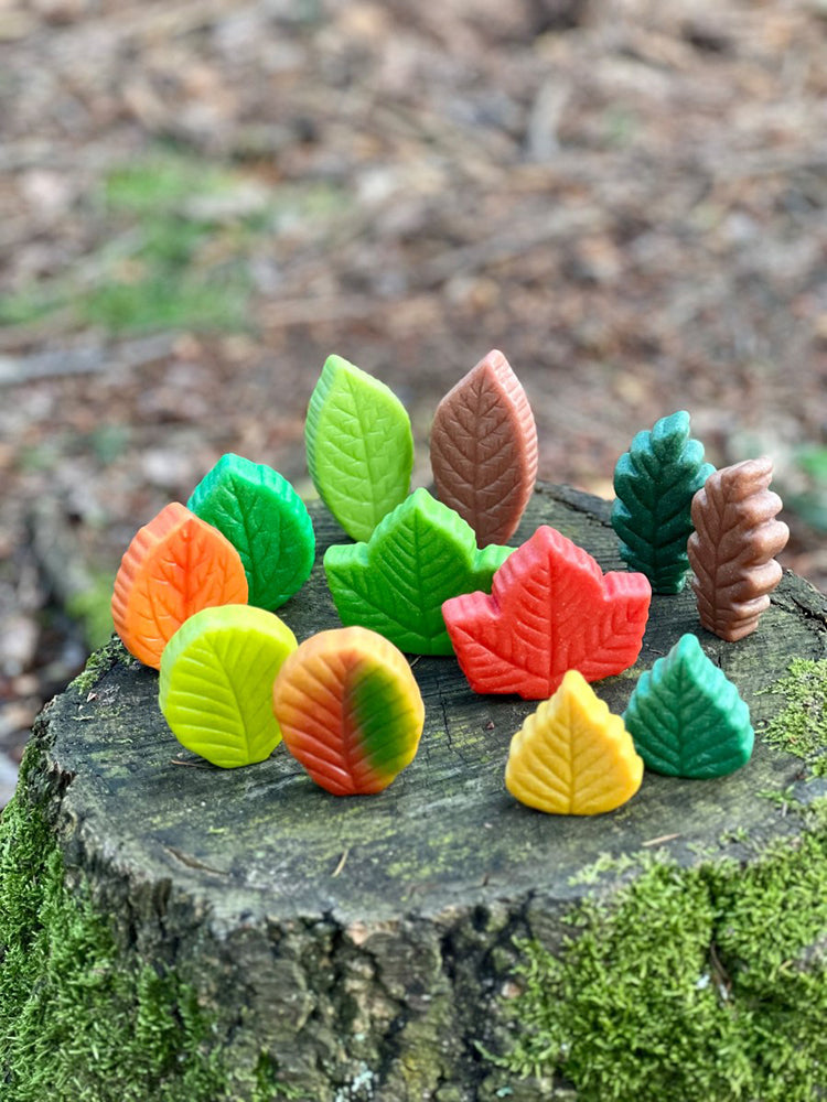 Sensory Sensory Play Stones - Leaves