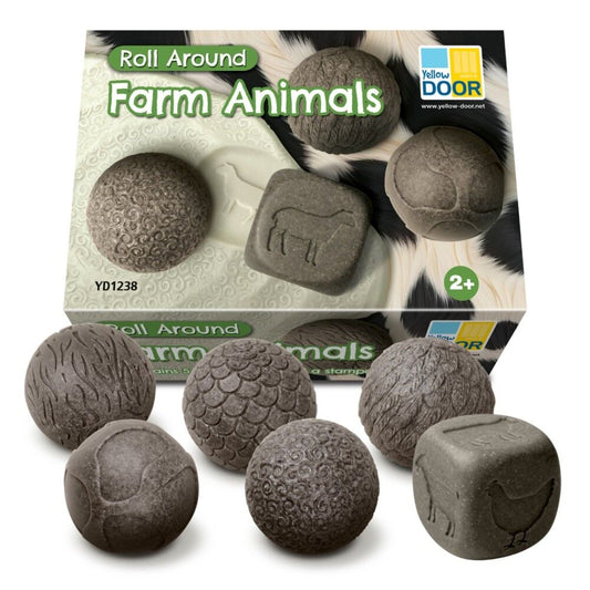 Roll Around Sensory Stones - Farm Animals  ETA 15/9