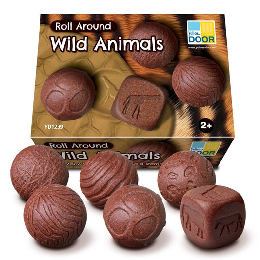 Roll Around Sensory Stones - Wild Animals  ETA 15/09