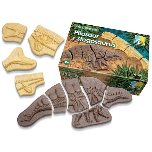 Dig and Discover - Pliosaur & Stegosaurus   ETA 19/09