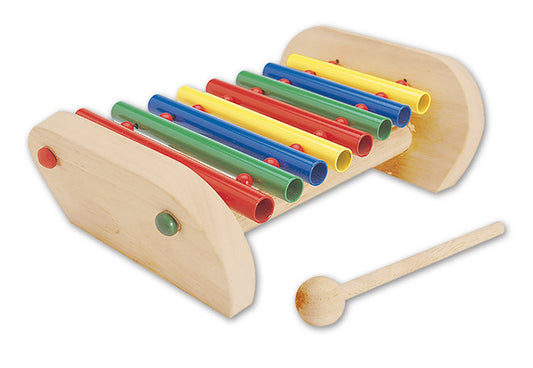 Blue Ribbon Tubular Bar Xylophone - 19 x 30.5 x 9.5cmH