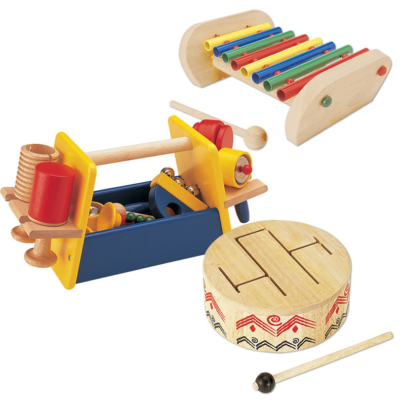 Early Years Wooden Musical Instrument Set - 8 Instruments – Haywood ...