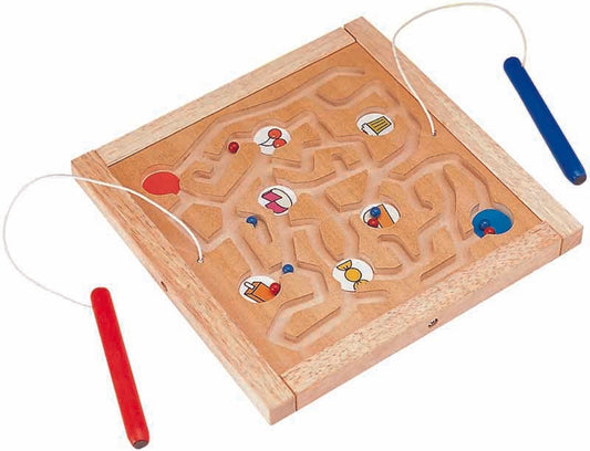 Blue Ribbon Magnetic Maze Board