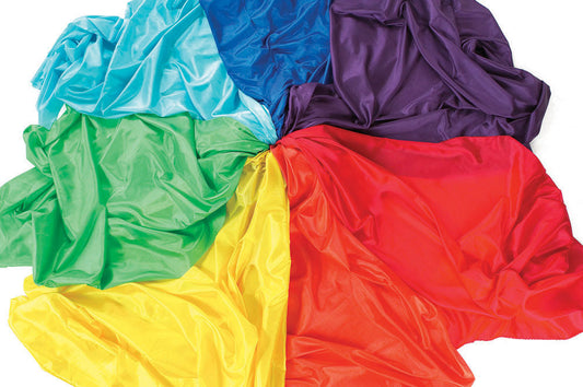 Rainbow Habutae Fabric 7pcs
