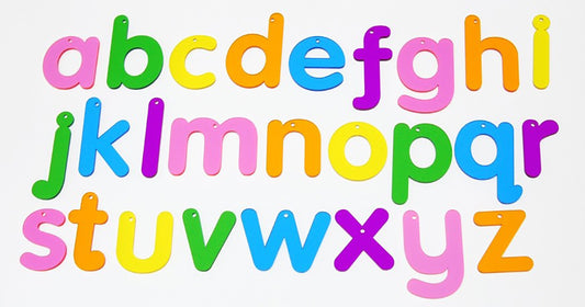 Rainbow Letters Small 7cm