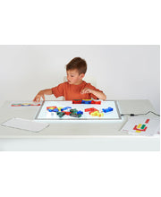 Coloured Crystal 25pce Block Set with Mirror & Teachers Guide