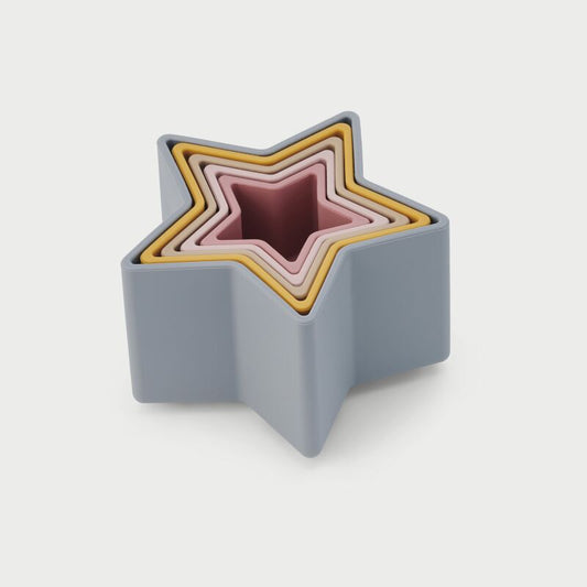 Silisoft Star Stacking Cups - 6pcs